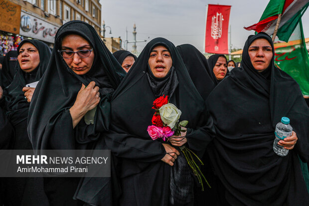 تشییع شهید گرایی در قم