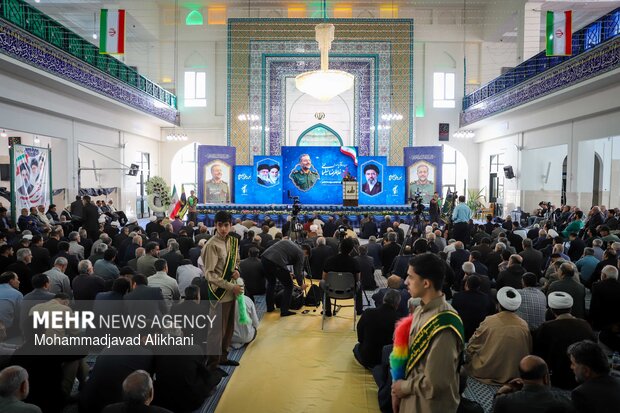 مراسم بزرگداشت سرلشکر پاسدار شهید غلامرضا سلیمانی
