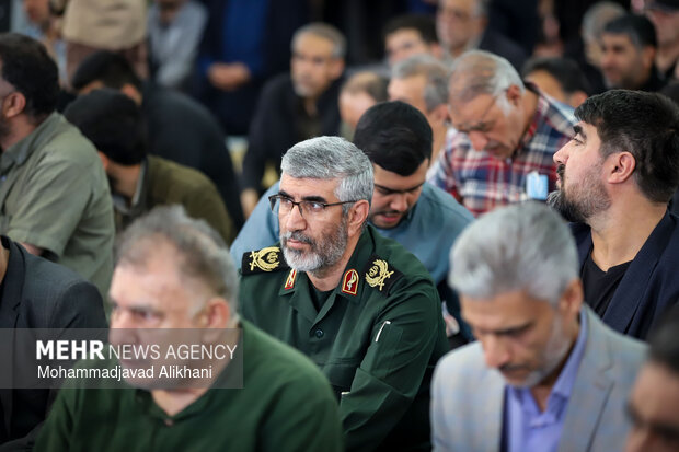 مراسم بزرگداشت سرلشکر پاسدار شهید غلامرضا سلیمانی