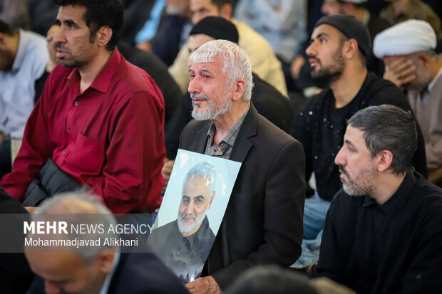 مراسم بزرگداشت سرلشکر پاسدار شهید غلامرضا سلیمانی