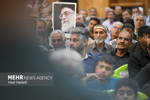اربعین شهادت سردار خادمی در حرم شاهچراغ (ع)