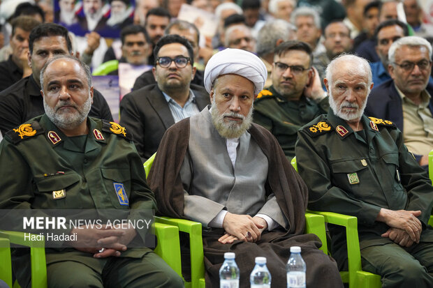 اربعین شهادت سردار خادمی در حرم شاهچراغ (ع)