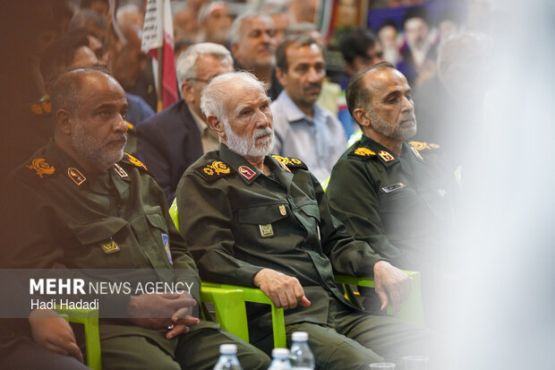 اربعین شهادت سردار خادمی در حرم شاهچراغ (ع)