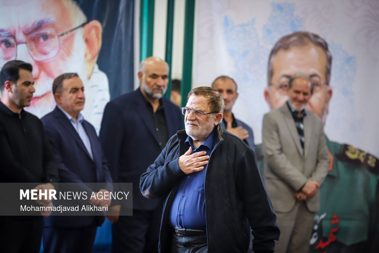 مراسم بزرگداشت سرلشکر پاسدار شهید غلامرضا سلیمانی