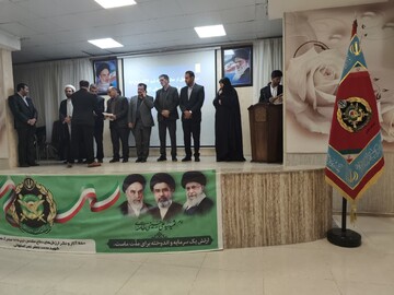 مراسم تجلیل از بانوان معلم تیپ مستقل تربت حیدریه 