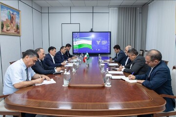استعراض سبل تعزيز التعاون في مجال الترانيت بين ايران واوزبكستان