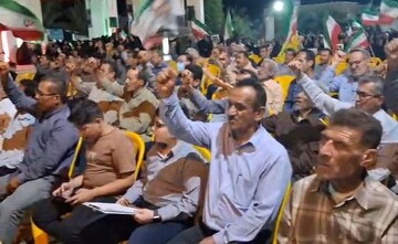 راهپیمایی و اجتماع باشکوه مردم انقلابی در آبدان