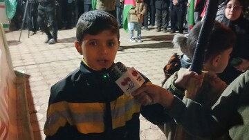 پیام کودکان و نوجوانان بیجاری به دشمنان انقلاب اسلامی