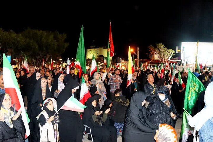 حضور پرشور مردم محلات در لبیک به فرمان رهبر معظم انقلاب