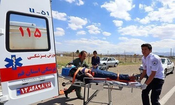 واژگونی خودرو در محور سلفچگان- قم یک فوتی برجای گذاشت