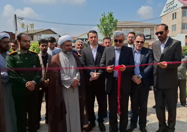 پارک کودک «فرشته‌های میناب» در شهر پیربازار رشت افتتاح شد