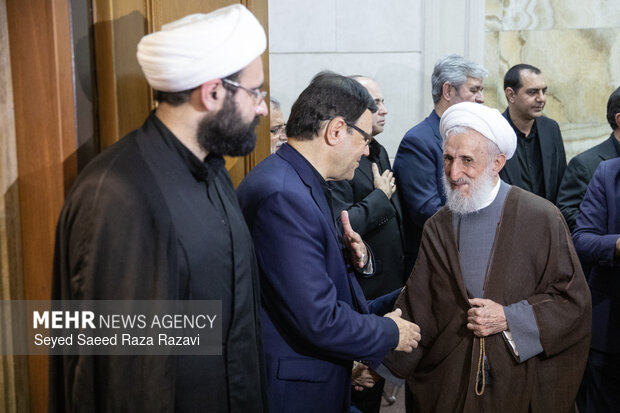 مراسم گرامیداشت شهید علی لاریجانی و فرزندش شهید مرتضی لاریجانی
