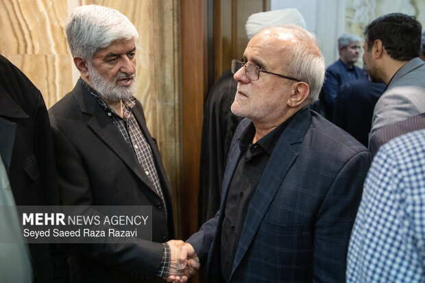 مراسم گرامیداشت شهید علی لاریجانی و فرزندش شهید مرتضی لاریجانی