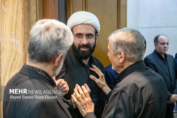 مراسم گرامیداشت شهید علی لاریجانی و فرزندش شهید مرتضی لاریجانی
