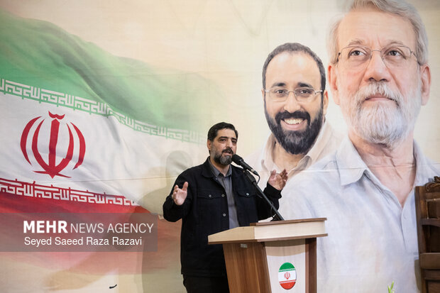 مراسم گرامیداشت شهید علی لاریجانی و فرزندش شهید مرتضی لاریجانی