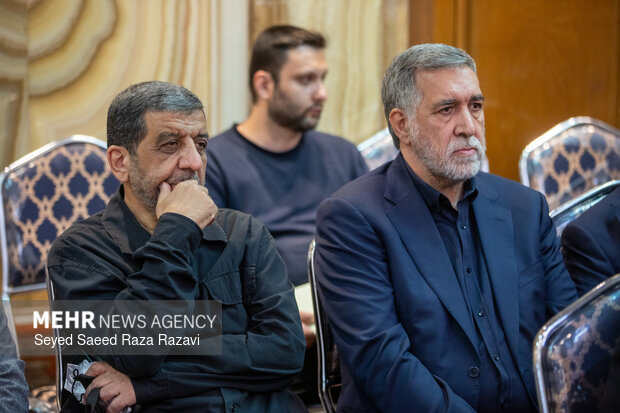 مراسم گرامیداشت شهید علی لاریجانی و فرزندش شهید مرتضی لاریجانی