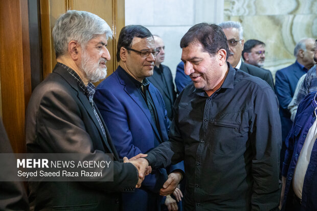 مراسم گرامیداشت شهید علی لاریجانی و فرزندش شهید مرتضی لاریجانی