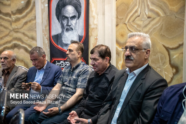 مراسم گرامیداشت شهید علی لاریجانی و فرزندش شهید مرتضی لاریجانی