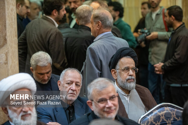 مراسم گرامیداشت شهید علی لاریجانی و فرزندش شهید مرتضی لاریجانی
