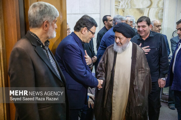 مراسم گرامیداشت شهید علی لاریجانی و فرزندش شهید مرتضی لاریجانی