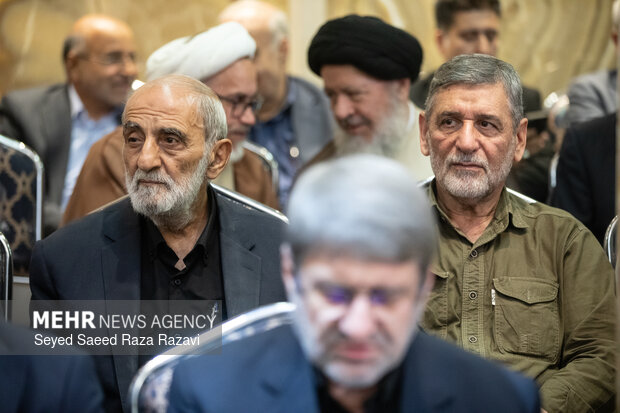 مراسم گرامیداشت شهید علی لاریجانی و فرزندش شهید مرتضی لاریجانی