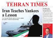 Front pages of Iran’s English dailies on May 9