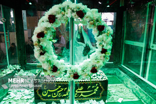 آیین حضور تولیت آستان قدس علوی در آستان مقدس حضرت محمدبن موسی الکاظم (سبزقبا) دزفول