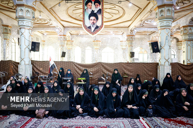 آیین حضور تولیت آستان قدس علوی در آستان مقدس حضرت محمدبن موسی الکاظم (سبزقبا) دزفول