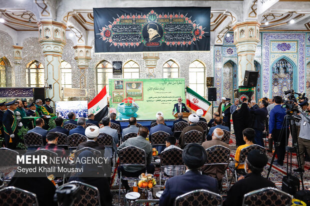 آیین حضور تولیت آستان قدس علوی در آستان مقدس حضرت محمدبن موسی الکاظم (سبزقبا) دزفول