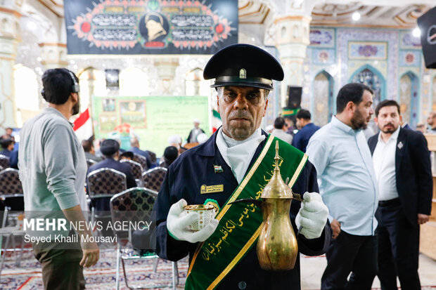 آیین حضور تولیت آستان قدس علوی در آستان مقدس حضرت محمدبن موسی الکاظم (سبزقبا) دزفول
