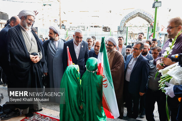 آیین حضور تولیت آستان قدس علوی در آستان مقدس حضرت محمدبن موسی الکاظم (سبزقبا) دزفول