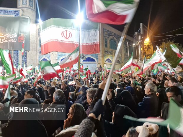 شب‌های پرشور اردبیل؛ فریاد حمایت از انقلاب