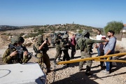 VIDEO: Israel settlers steal agri. tractor in occupied Nablus