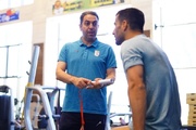 تمرینات بدنسازی بازیکنان تیم ملی/ تاکید بر اجرای دقیق و اصولی حرکات