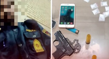 پلیس قلابی در خمینی‌شهر دستگیر شد