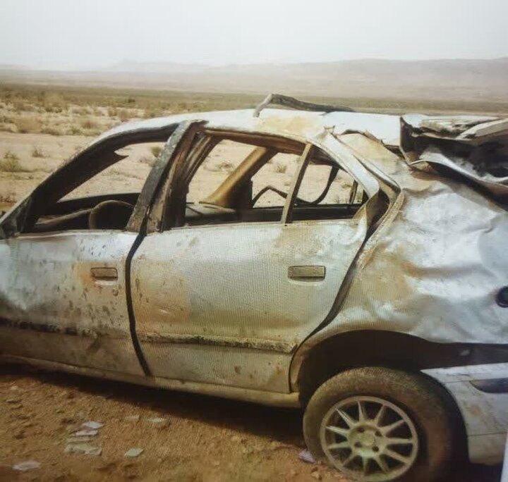 دو حادثه رانندگی در محورهای استان یزد؛ ۲ نفر جان باختند