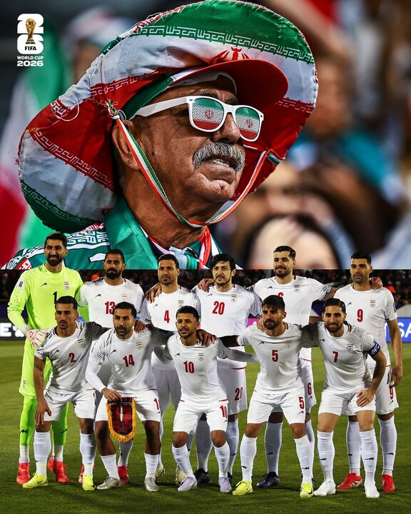 آرزوی موفقیت رئیس فیفا برای تیم ملی فوتبال در جام جهانی + عکس