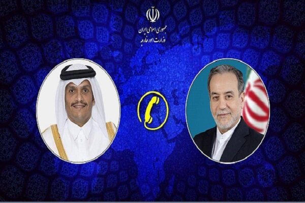 اتصال هاتفي بين وزيري خارجية إيران وقطر