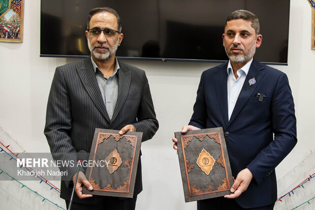 حضورتولیت آستان مقدس علوی در اصفهان