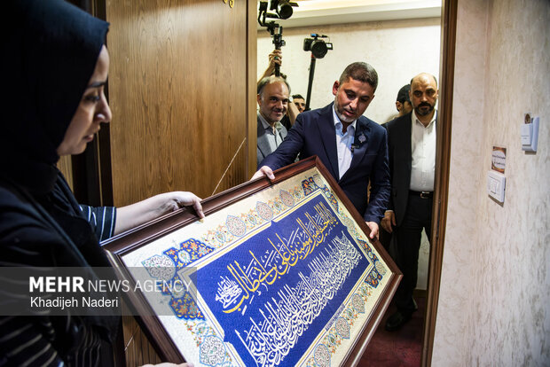 حضورتولیت آستان مقدس علوی در اصفهان