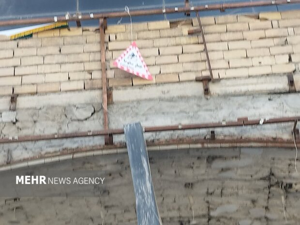 ساختمان سازمان جهاد کشاورزی لرستان ۶۳ روز بعد از حمله دشمن