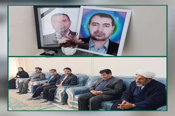 مسئولان کوهدشت با خانواده شهید «فیروز اخویان» دیدار کردند