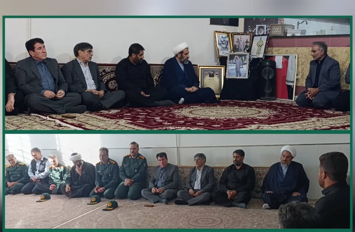 دیدار مسئولان لرستان با خانواده شهیدان «بیاتی، درویشی و ضرونی»