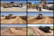 آغاز احداث دوربرگردان استاندارد در جاده اصلی دورود - ازنا