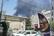 آتش سوزی در یک واحد تولیدی عایق های حرارتی در نظر آباد البرز