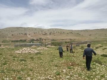 رفع تصرف ۵۷ هزار متر مربع از اراضی ملی در بویراحمد