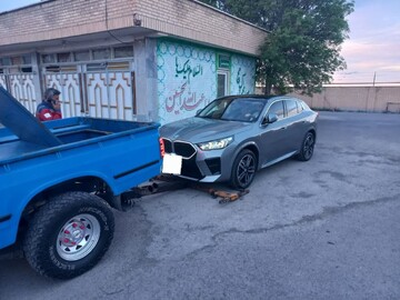 توقیف خودرو متخلف با سرعت ۱۹۰ کیلومتر بر ساعت در محور اردبیل-خلخال