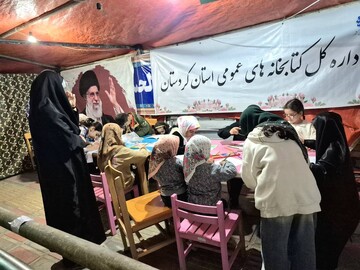 حسنی خونسار: حضور در تجمعات مردمی فرصتی برای ترویج فرهنگ کتابخوانی است