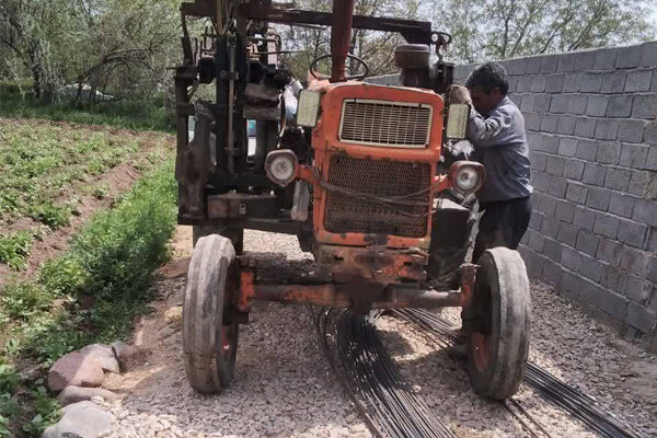 کشف یک حلقه چاه غیرمجاز و توقیف دستگاه حفاری در عجب‌شیر