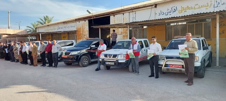 رزمایش سراسری طرح حکاک در دشتستان برگزار شد